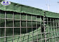 Instalación fácil alineada geotextil rellenado con arena verde de la característica de las barreras de Fodable