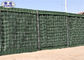 Instalación fácil alineada geotextil rellenado con arena verde de la característica de las barreras de Fodable