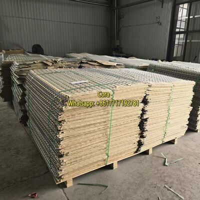 Military Green Color MIL19 ZnAl5 Welded Defensive Barrier Box For Military Protection