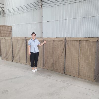 Geotextile Bastion Barriers Defensive Barrier Arabia Portable Quick Install Anti-Strike Producing Abilty