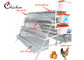 Jaula de batería automática de la capa del pollo, jaulas modernas de acero del pollo Q235