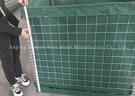 4.0 MM Barreras Hesco Militares Defensivas Barreras Bastiones Defensivas Para Vallas de Metal Árabes