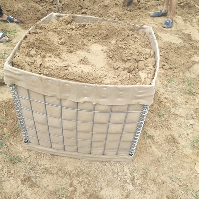 Mil 3 protección fuerte militar del diámetro de alambre de la barrera 4.0m m de 10 células