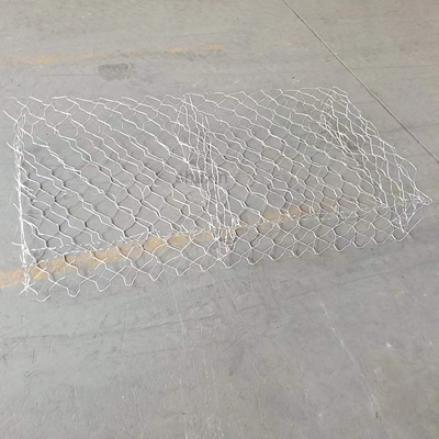 Galfan cubrió el muro de contención de la cesta de Gabion los 8x10cm Mesh Hole Stone Cage