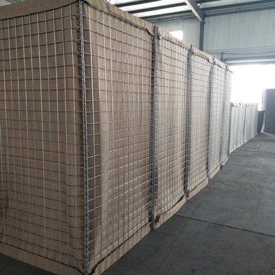 Apilable resistente galvanizada sumergida caliente de Gabion Hesco