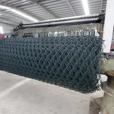 Muro de contención de cesta de gaviones de Pvc de protección contra caída de rocas Hexagonal