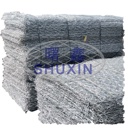 cesta galvanizada 2.2m m de Gabion para la erosión del muro de contención resistente