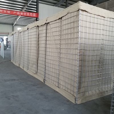 Barreras defensivas resistentes del SGS Hesco para la pared de la radio de tiro