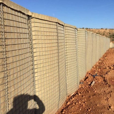 las barreras del control de inundaciones de la malla soldada con autógena galvanizaron barreras defensivas del bastión de la malla de alambre soldada con autógena