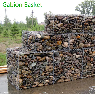 Alambre Mesh Retaining Wall Gabion Wall de la anticorrosión para la protección contra inundaciones 2 x 1 los x 0.5M