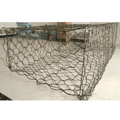 El Pvc resistente del ISO cubrió el alambre Mesh Baskets de la caja el 10x12cm Gabion de Gabion