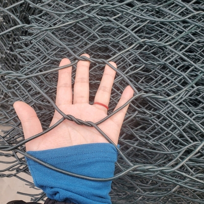 Galvanizado Gabión Cesta de malla de metal resistente para la protección de la ribera del río rápido