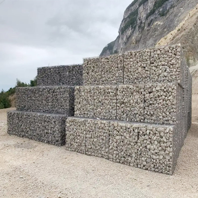 Alambre hexagonal galvanizado torsión doble Mesh Corrosion Protection de Gabion de la caja de Gabion