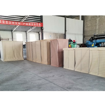 Cuadrado militar galvanizado pesado de la barrera de 5.0m m que suelda con autógena a Mesh Protective