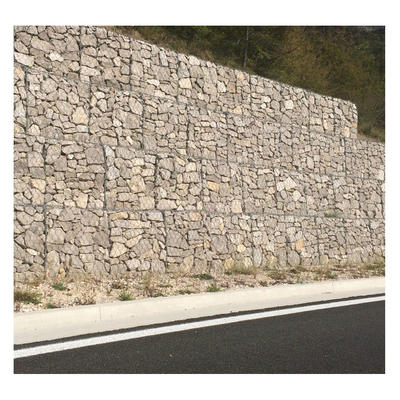 1x1x1m Cesta de gabión hexagonal / Caja de gabión revestida con PVC galvanizado