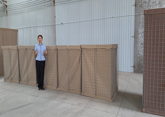 Barrera militar de 3 pulgadas galvanizado en caliente