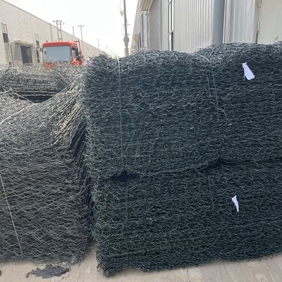 Caja de gaviones galvanizada de alta resistencia / Jaula de piedra para muro de contención y control de erosión – Suministro de proyectos en África