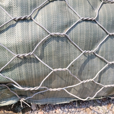 Caja de gabión galvanizado de 2,7 mm 2x1x1m 3x1x1m 80x100mm Hexagonal