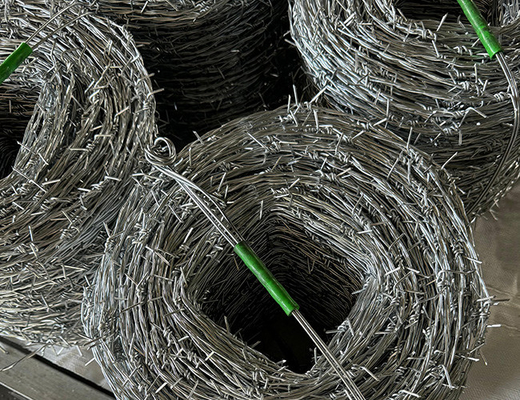Cables de seguridad de púas electro-galvanizados para aislar y proteger
