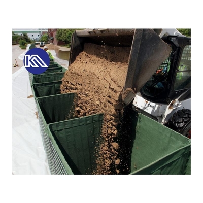 Venta caliente Barrera de defensa anti-óxido Cajera de bolsa de arena para control de inundaciones