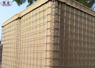 certificación defensiva revestida del CE de la barrera de Galfan de la pared rellenada con arena de 5m m