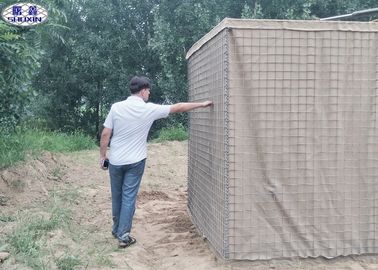 Certificación galvanizada sumergida caliente pesada de la característica ISO de la barrera de Gabion de la soldadura