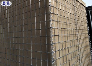 Barrera de la seguridad/caja defensivas de Gabions de la malla soldada con autógena 3 años de garantía