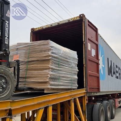Mil 7 2.21m X2.13m X30.5m Caja de gabión militar Hesco Barreras defensivas Material de alambre de acero 3 años de garantía