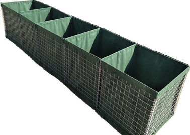 Barrera defensiva galvanizada, función multi de las barreras defensivas militares
