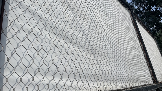 Malla de alambre anti-drones de acero inoxidable de 3x3m, resistencia a la corrosión