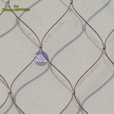316L Cuerdas de alambre de acero inoxidable de alta resistencia Redes anti-drones para vallas de seguridad fronterizas militares