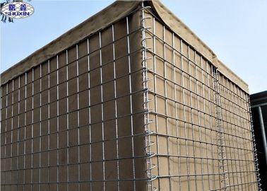 La caja militar blanda de Gbaion de la pared de la arena del gobierno modificó la barrera del hesco para requisitos particulares