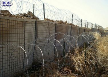 Caliente - certificación defensiva galvanizada sumergida del CE de la pared de las barreras del bastión 3 años de garantía
