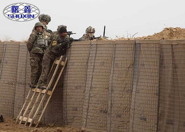Diseño alineado geotextil militar resistente grande de las barreras de la defensa