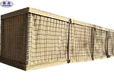 Diámetro defensivo celular multi del alambre de la pared 4-5.0m m de la caja de Gabion de la malla de las barreras del bastión