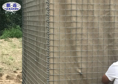 Pared a prueba de explosiones de las cestas de SX 4 Gabion para la formación militar galvanizada