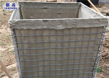 Las barreras defensivas/geotextil de Fileld HESCO de la arena SX9 alinearon las barreras militares de Gabion