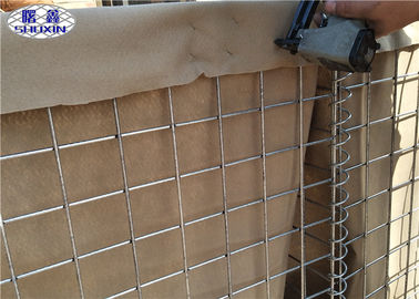 Pared defensiva galvanizada HDP del bastión, sistema de barrera del bastión del control de inundaciones en los UAE