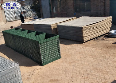 Instalación fácil alineada geotextil rellenado con arena verde de la característica de las barreras de Fodable