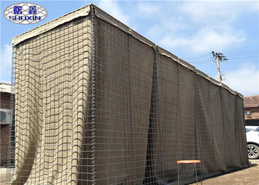 Certificación sumergida caliente soldada con autógena acero galvanizada de la característica SASO de la barrera de la arena