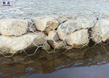 Característica hexagonal galvanizada de piedra pesada Eco del muro de contención de Gabion - amistoso