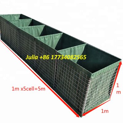 Barreras de bastiones defensivos de alambre Galfan 20 años de experiencia en el fabricante de sistemas de seguridad de protección