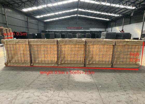 Mil 5 de perímetro defensivo de la cerca de malla panel bastion barreras defensivas que proporcionan soluciones de seguridad robustas para las propiedades industriales y comerciales