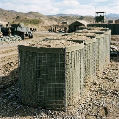 Barreras rellenas de arena de alta resistencia para control militar y de inundaciones