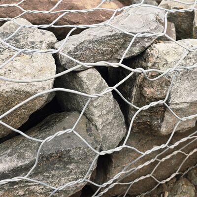 Turquía PVC recubierto 3*3*0.3m colchón de gabión para la pared de protección de la orilla del río