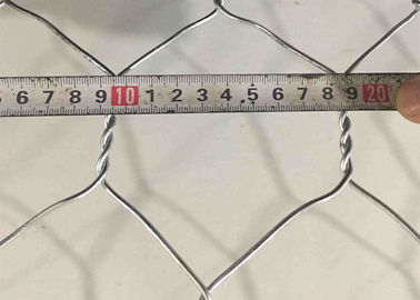 jaulas de la pared de Galvainzed Gabion de la inmersión caliente de 6x8 8x10 10x12 para la retención de la roca