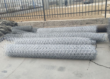 Cestión de gabión de trabajo pesado para el control de la erosión del suelo alambre de malla tejida fácil de ensamblar paquete de paletas de madera