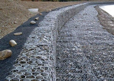 El sistema Gabion del muro de contención de la cesta de  Gabion encajona jaulas