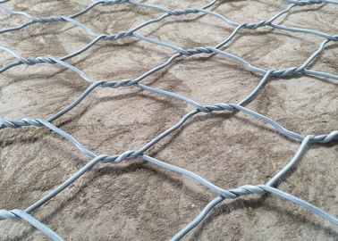 El alambre resistente a la corrosión Mesh Gabion Basket High Zinc cubrió 3.8m m