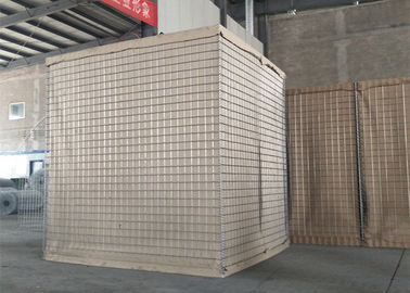 Barreras militares de la inundación de Hesco de la pared de la arena de la barrera del bastión de la milipulgada 1 Hesco del ejército